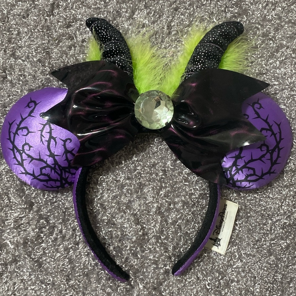 🦹 Disney Parks Mickey Ears- Malelifcent